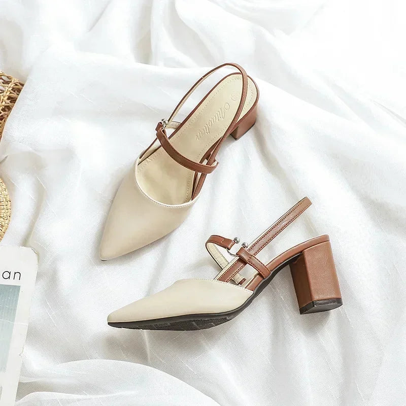 Block Heel Slingback