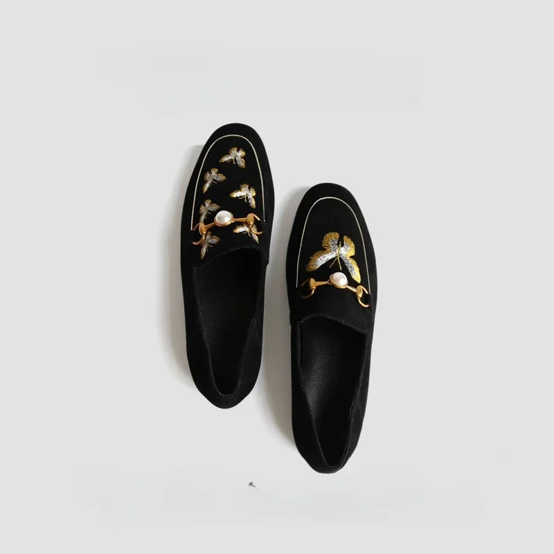 Velvet Loafers