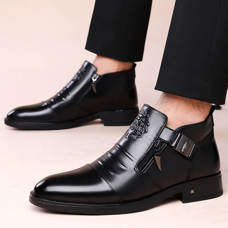 Leone Zip Ankle Boot