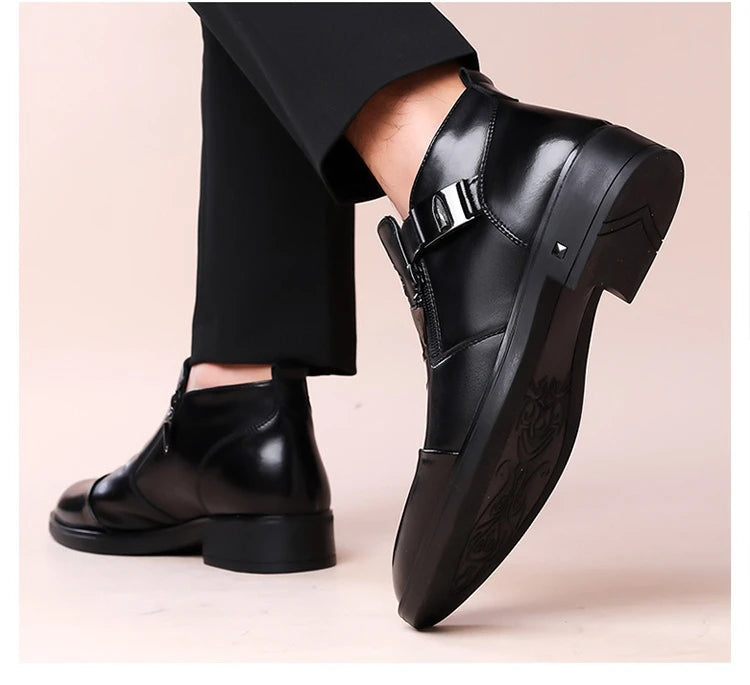 Leone Zip Ankle Boot