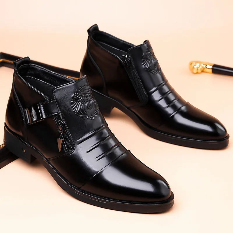Leone Zip Ankle Boot