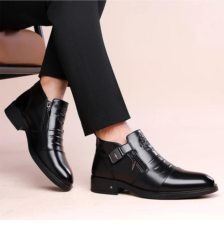 Leone Zip Ankle Boot