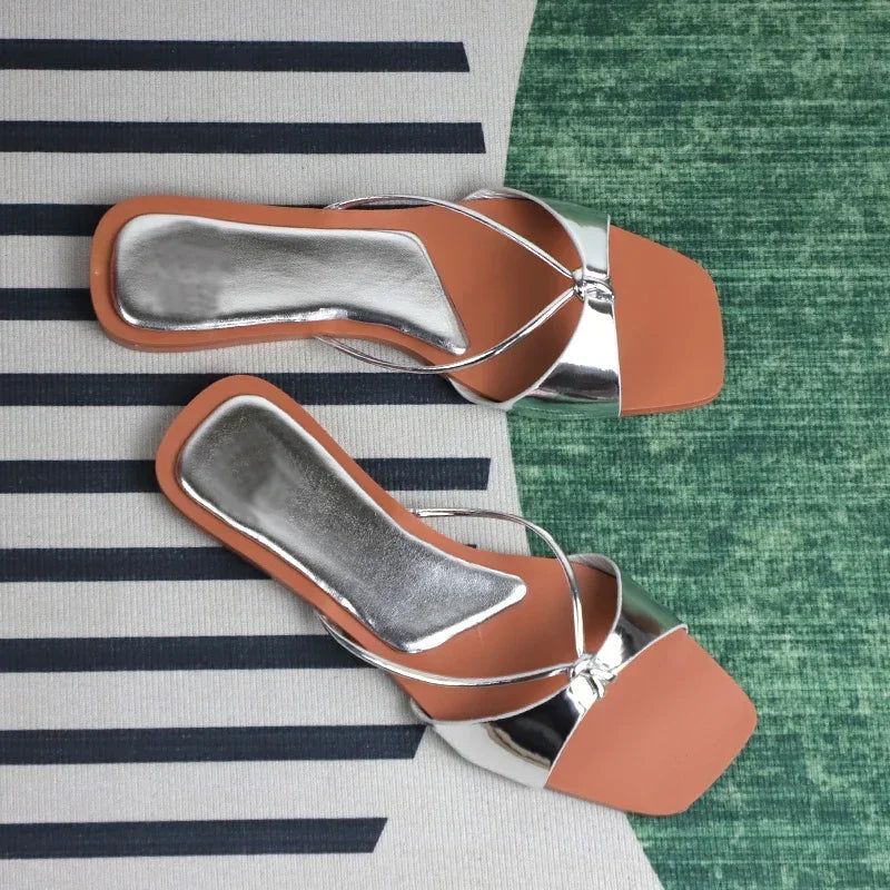 knotted sandals