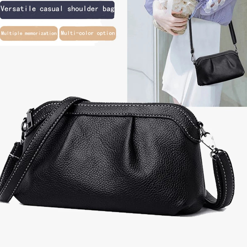 Textured Square Shoulder Bag