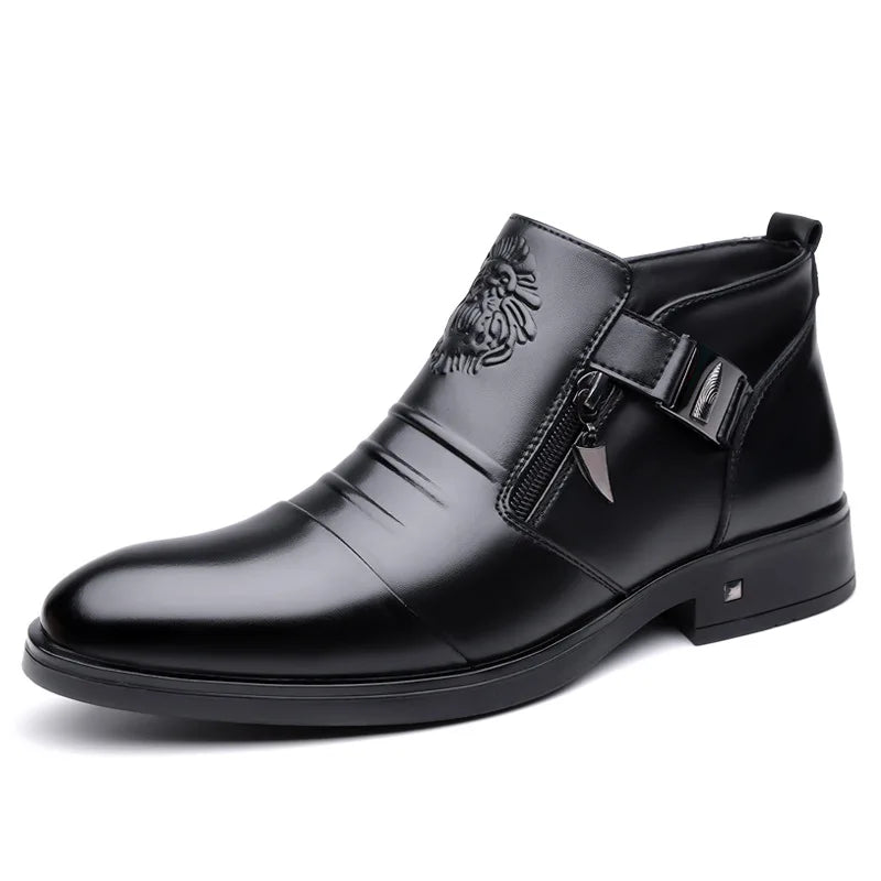 Leone Zip Ankle Boot