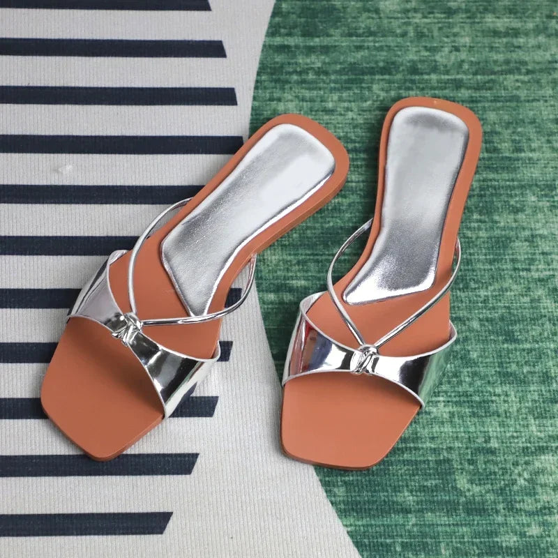 knotted sandals