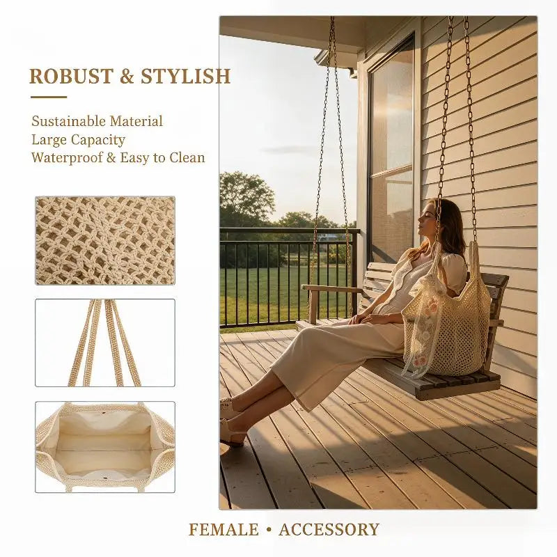 Woven Tote Bag