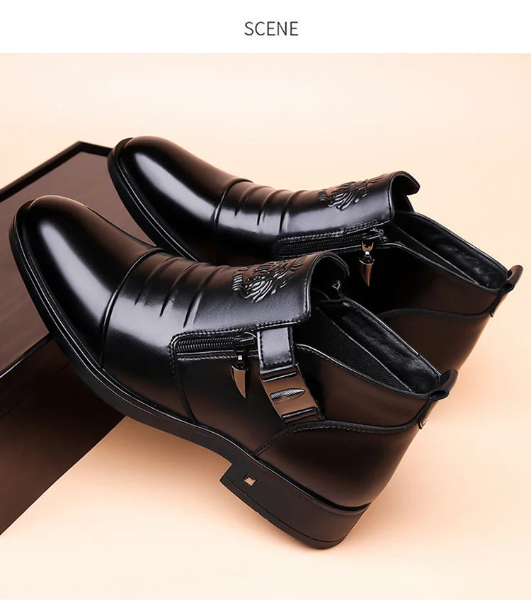 Leone Zip Ankle Boot