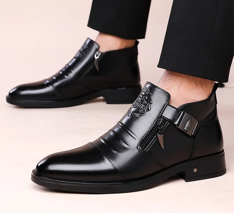 Leone Zip Ankle Boot