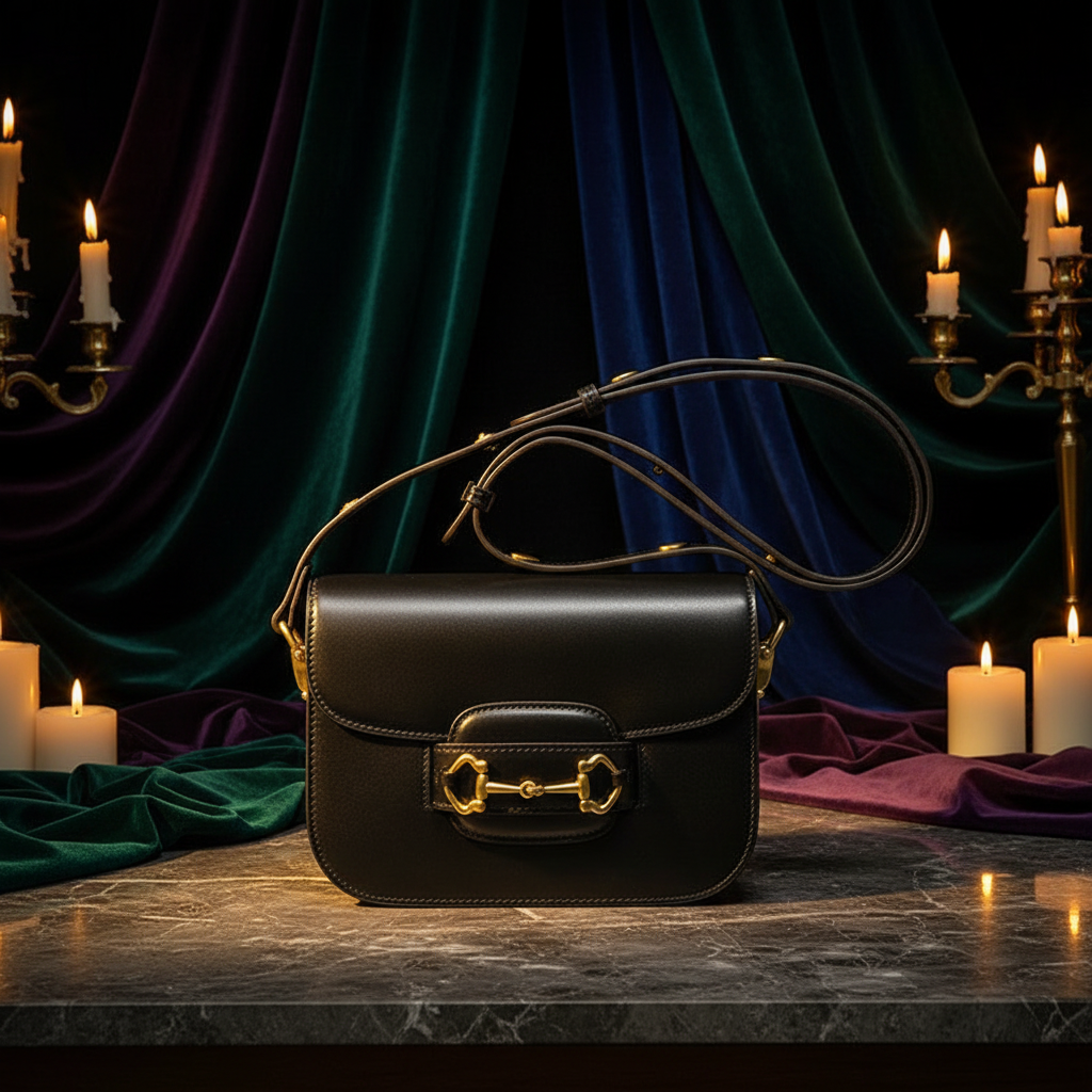 Horsebit Crossbody – Black Gucci Editorial