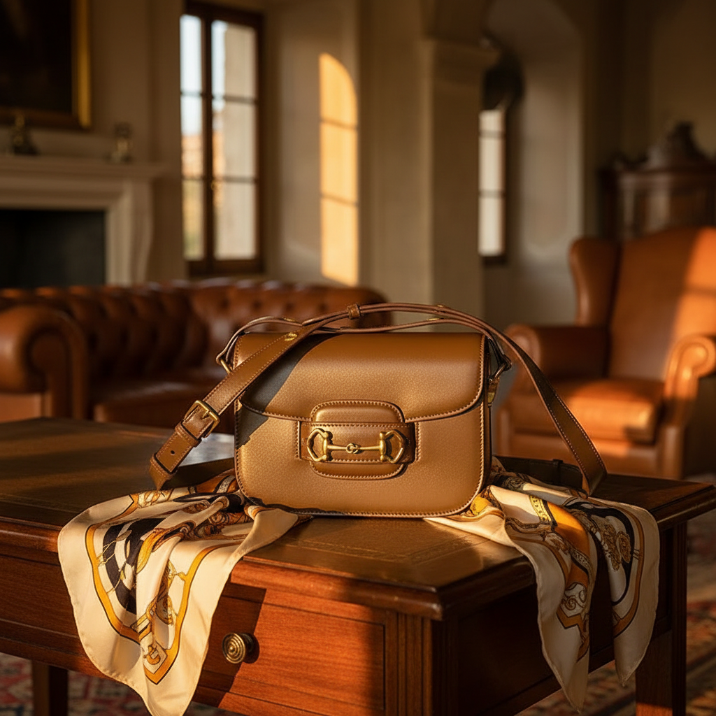 Horsebit Crossbody – Dark Brown Gucci Editorial