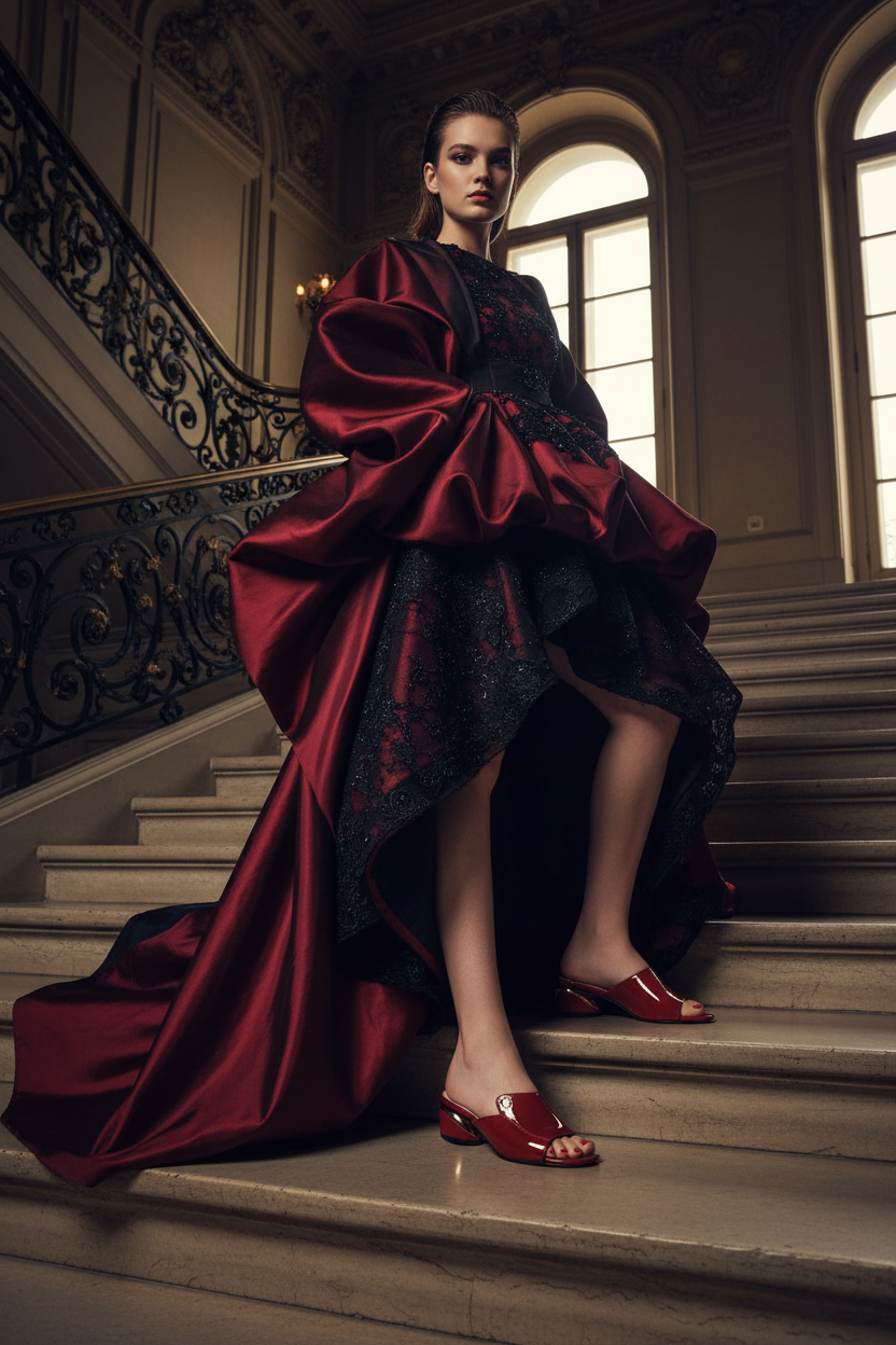 Red Mule Couture The Glad Sandals