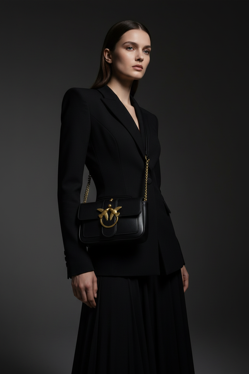 Starling — Black Starling Crossbody Bag