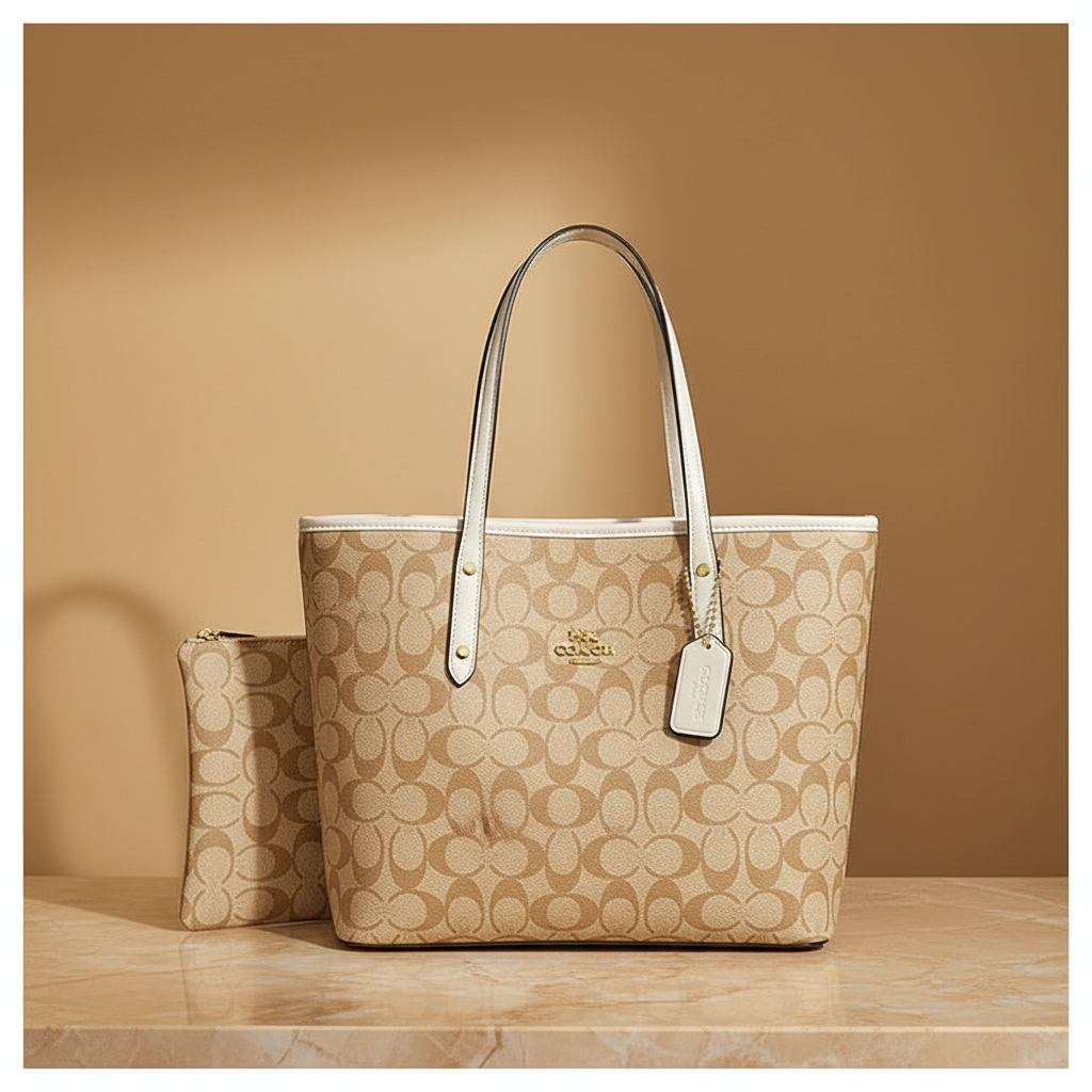 White — Gucci Editorial The Signature Tote